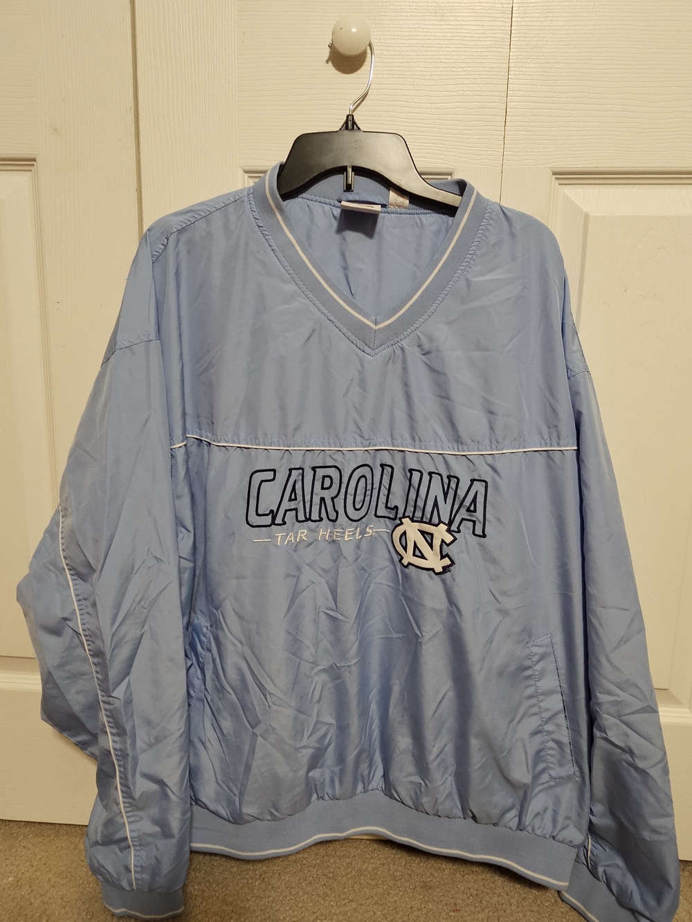UNC Carolina Tar Heels Light Blue Pullover V-Neck